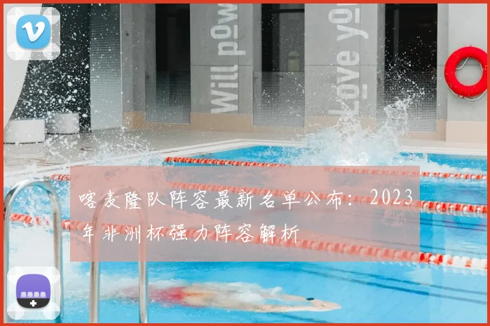 喀麦隆队阵容最新名单公布:2023年非洲杯强力阵容解析